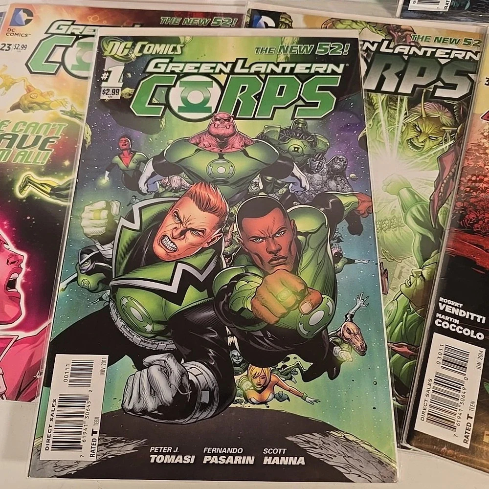 Green‎ Lantern Corps #1 & #5-7, 22, 23, 29, & 30 DC Comics 2012-2014 The New 52!